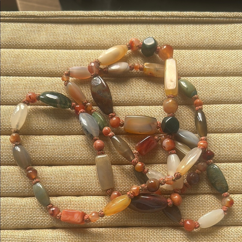 Natural Stones Beaded Necklace
